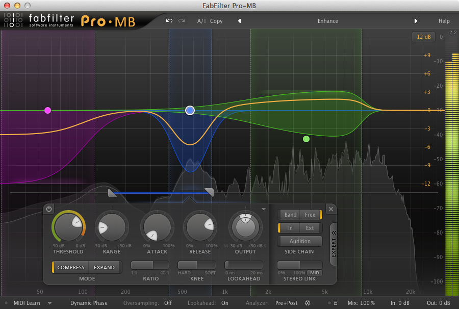 FabFilter Pro-MB: Multiband Dynamics Mac PC eLicense